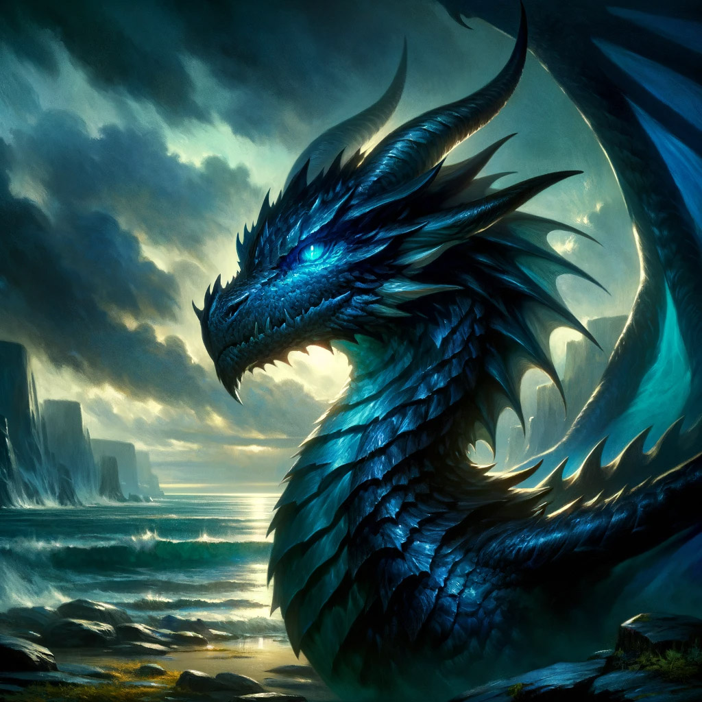 Young Blue Dragon